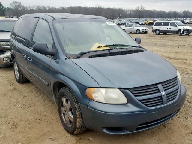 1D4GP45R06B519042 - 2006 DODGE CARAVAN SX GREEN photo 1