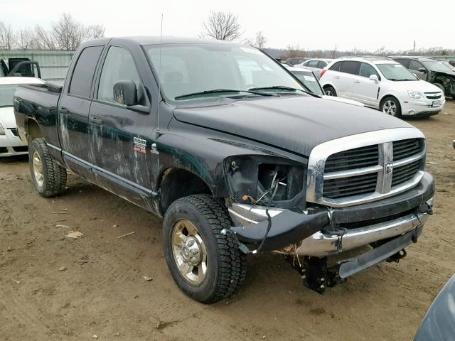 1D7KS28C17J509151 - 2007 DODGE RAM 2500 S BLACK photo 1