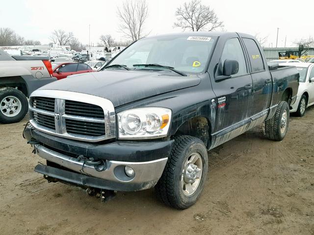 1D7KS28C17J509151 - 2007 DODGE RAM 2500 S BLACK photo 2