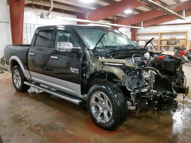 1C6RR7NT7ES343206 - 2014 RAM 1500 LARAM BLACK photo 1