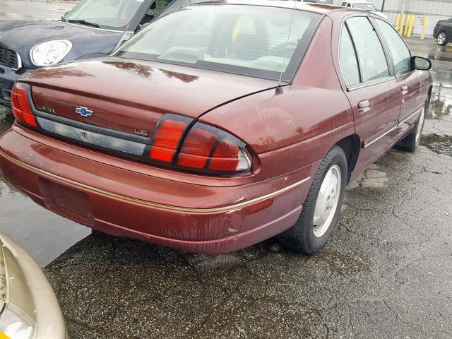 2G1WL52M8V9203545 - 1997 CHEVROLET LUMINA BAS RED photo 4