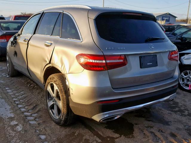 WDC0G4KB0KV135450 - 2019 MERCEDES-BENZ GLC 300 4M CREAM photo 3