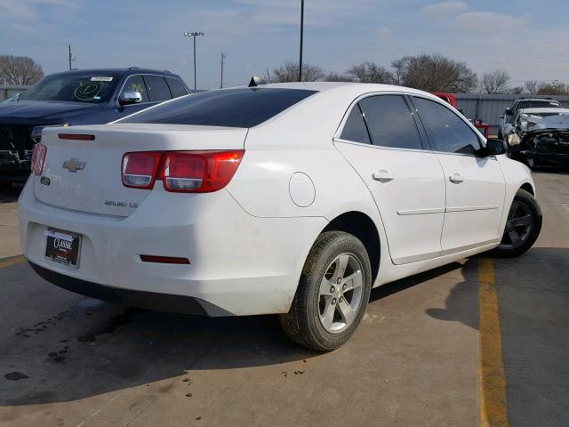 1G11B5SL3EF192465 - 2014 CHEVROLET MALIBU LS WHITE photo 4