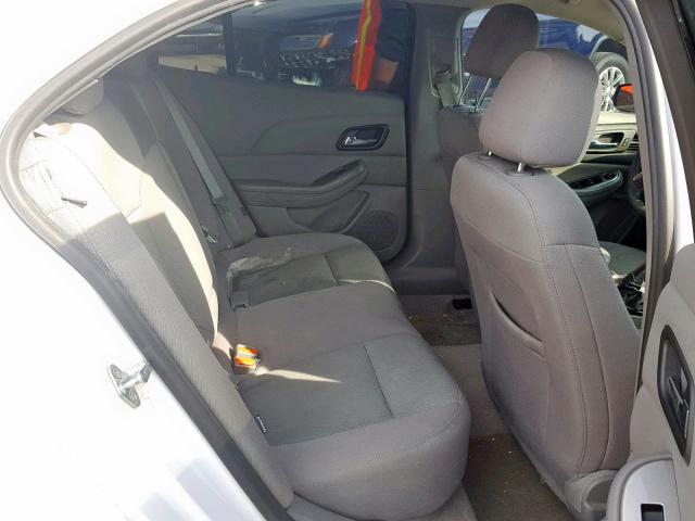 1G11B5SL3EF192465 - 2014 CHEVROLET MALIBU LS WHITE photo 6