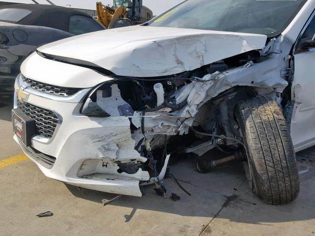 1G11B5SL3EF192465 - 2014 CHEVROLET MALIBU LS WHITE photo 9