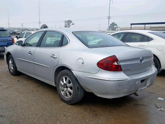 2G4WD532051196909 - 2005 BUICK LACROSSE C SILVER photo 3