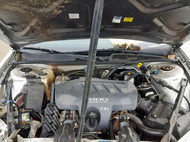 2G4WD532051196909 - 2005 BUICK LACROSSE C SILVER photo 7