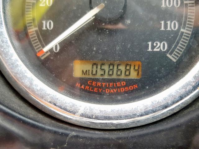 1HD1FCW125Y633403 - 2005 HARLEY-DAVIDSON FLHTCUI BLACK photo 8