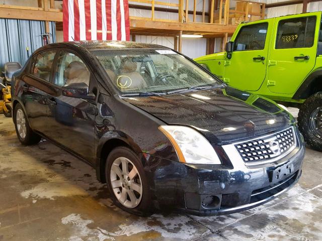 3N1AB61E07L604160 - 2007 NISSAN SENTRA 2.0 BLACK photo 1