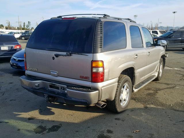 1GKEK63U12J113832 - 2002 GMC DENALI GOLD photo 4