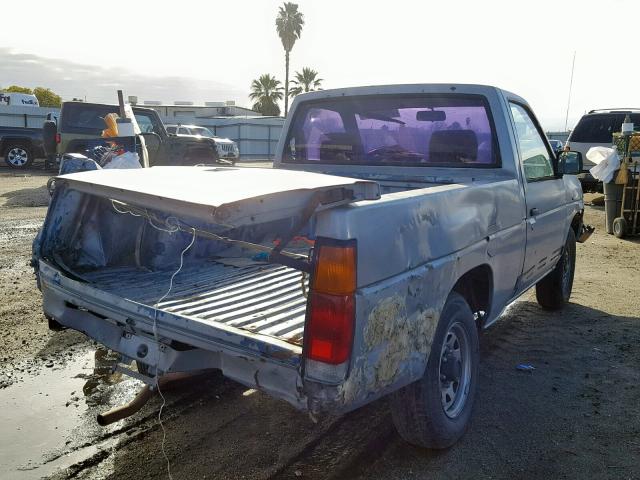 1N6SD11S9MC330787 - 1991 NISSAN TRUCK SHOR SILVER photo 4