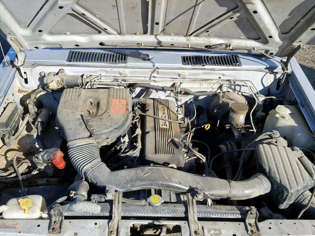 1N6SD11S9MC330787 - 1991 NISSAN TRUCK SHOR SILVER photo 7