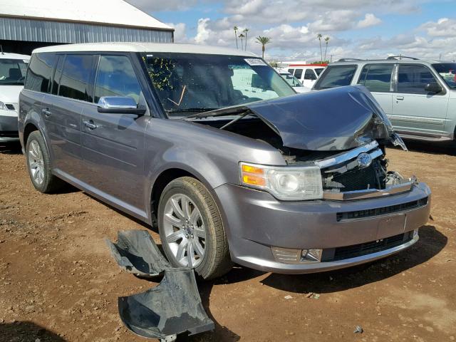 2FMDK53C49BA01013 - 2009 FORD FLEX LIMIT GRAY photo 1