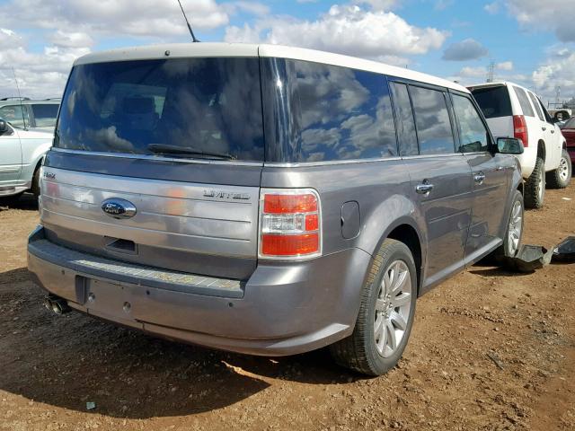 2FMDK53C49BA01013 - 2009 FORD FLEX LIMIT GRAY photo 4