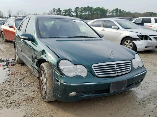 WDBRF64J01F128358 - 2001 MERCEDES-BENZ C 320 GREEN photo 1