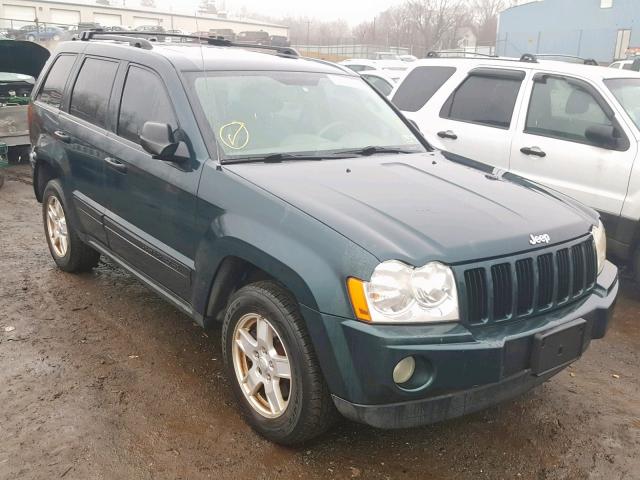 1J4HR48NX5C588778 - 2005 JEEP GRAND CHER GREEN photo 1