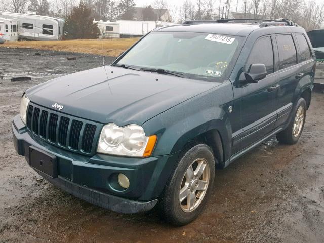 1J4HR48NX5C588778 - 2005 JEEP GRAND CHER GREEN photo 2