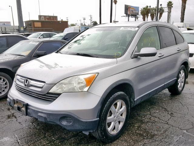 JHLRE38768C032539 - 2008 HONDA CR-V EXL GRAY photo 2