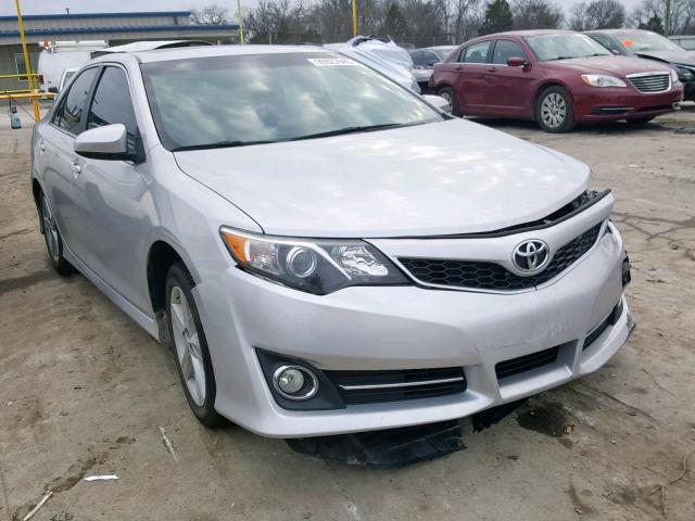 4T1BF1FK1CU137138 - 2012 TOYOTA CAMRY BASE SILVER photo 1