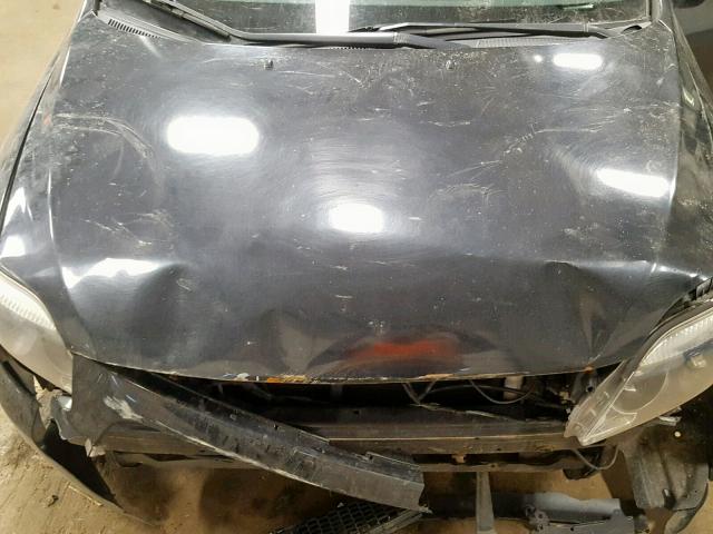 JTKDE177170202554 - 2007 TOYOTA SCION TC შავი ფოტო 7