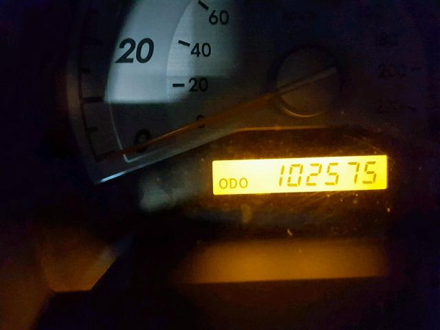 JTKDE177170202554 - 2007 TOYOTA SCION TC შავი ფოტო 8