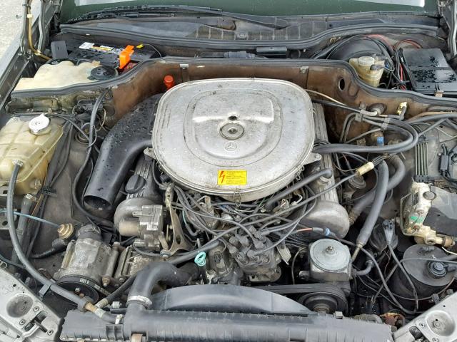 WDB12603712026336 - 1982 MERCEDES-BENZ 500 GRAY photo 7