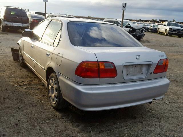 2HGEJ6616XH534360 - 1999 HONDA CIVIC BASE Gümüş foto 3