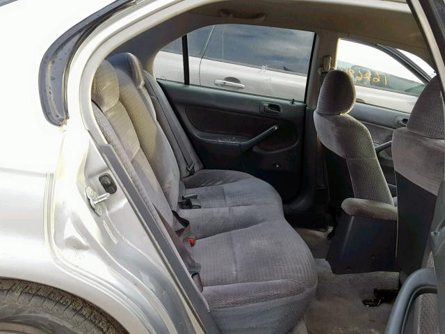 2HGEJ6616XH534360 - 1999 HONDA CIVIC BASE Gümüş foto 6
