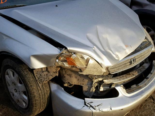 2HGEJ6616XH534360 - 1999 HONDA CIVIC BASE Gümüş foto 9