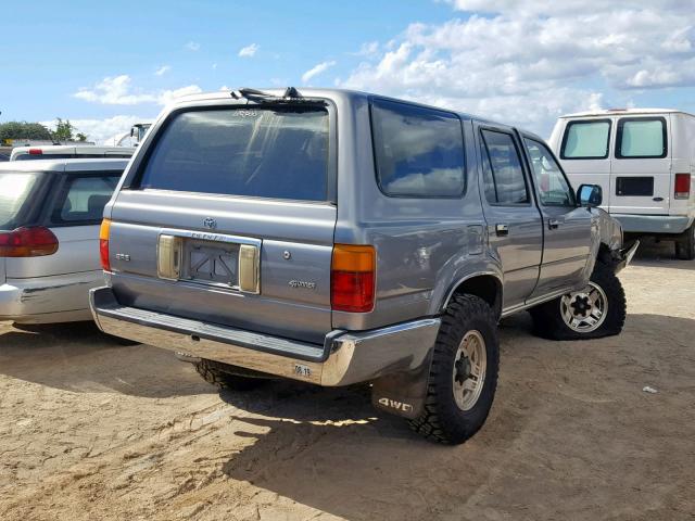 JT3VN39W2P0095997 - 1993 TOYOTA 4RUNNER VN GRAY photo 4