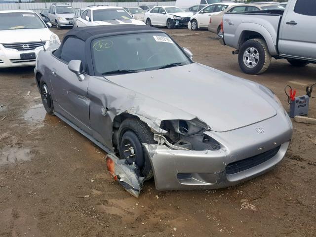 JHMAP11421T006436 - 2001 HONDA S2000 SILVER photo 1