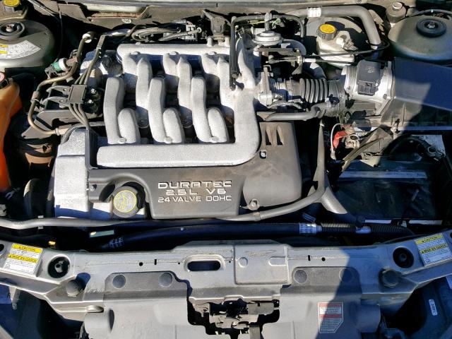 1ZWFT61L6X5624954 - 1999 MERCURY COUGAR V6 GRAY photo 7