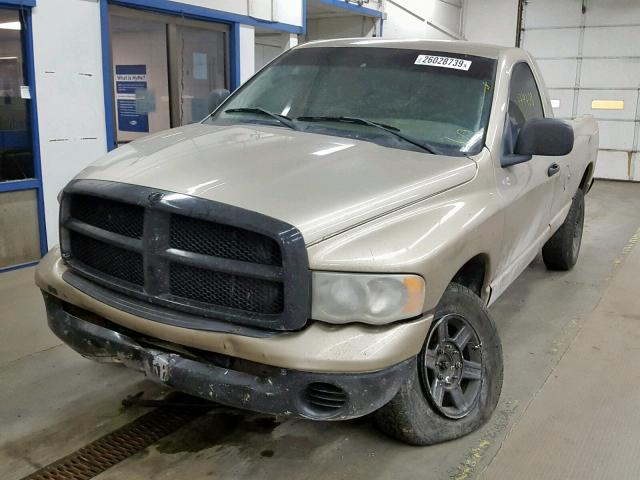 3D7KU26C63G829705 - 2003 DODGE RAM 2500 S TAN photo 2