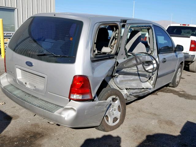 2FMZA50635BA35543 - 2005 FORD FREESTAR S SILVER photo 4