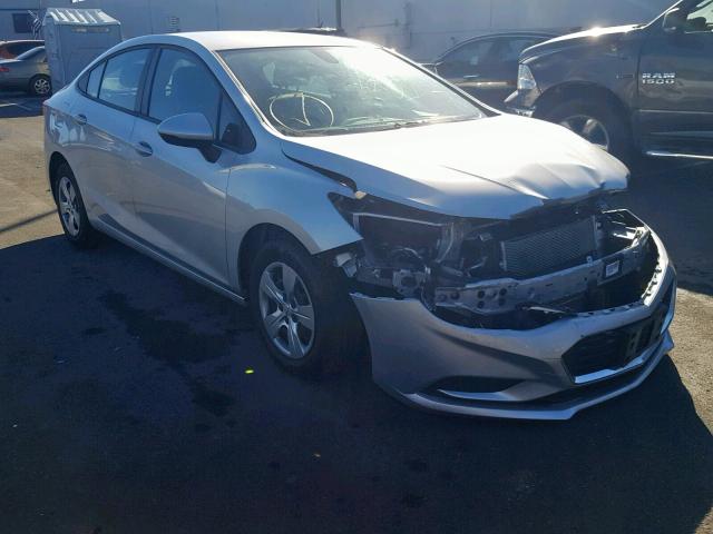 1G1BC5SM6J7157921 - 2018 CHEVROLET CRUZE LS SILVER photo 1