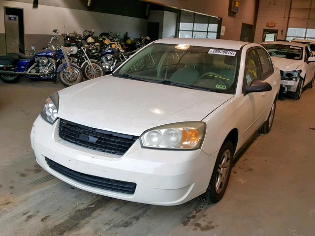 1G1ZS58F68F134858 - 2008 CHEVROLET MALIBU LS WHITE photo 2