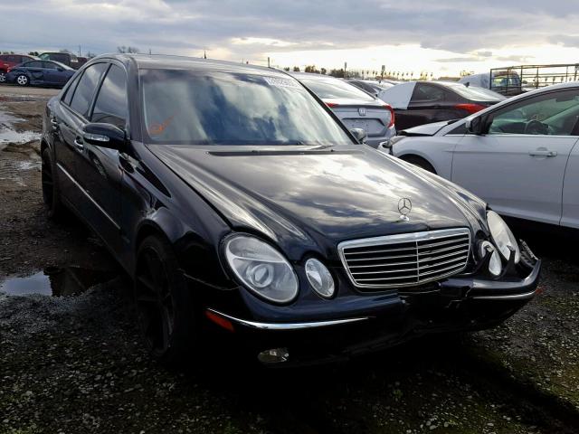 WDBUF65J84A518506 - 2004 MERCEDES-BENZ E 320 BLACK photo 1