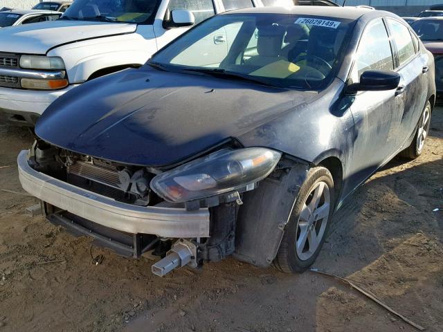 1C3CDFBB6FD128378 - 2015 DODGE DART SXT BLUE photo 2