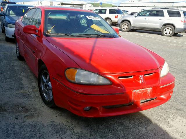 1G2NW52E31C229786 - 2001 PONTIAC GRAND AM G RED photo 1