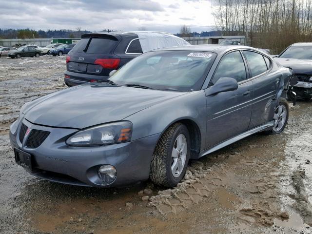 2G2WP522451140991 - 2005 PONTIAC GRAND PRIX GRAY photo 2