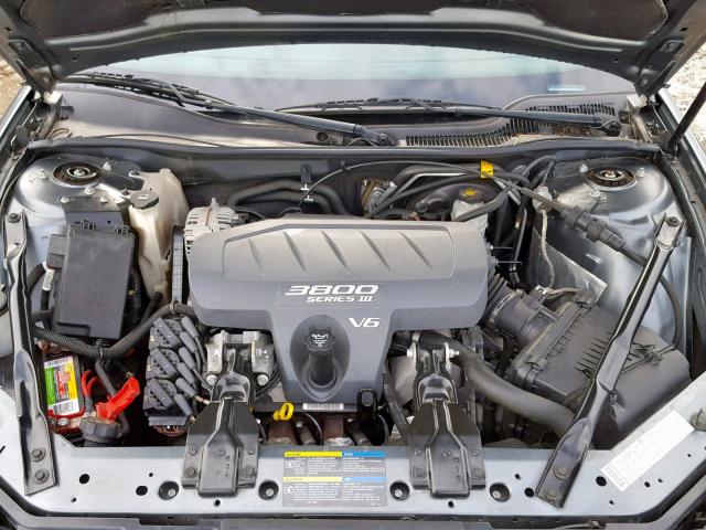 2G2WP522451140991 - 2005 PONTIAC GRAND PRIX GRAY photo 7