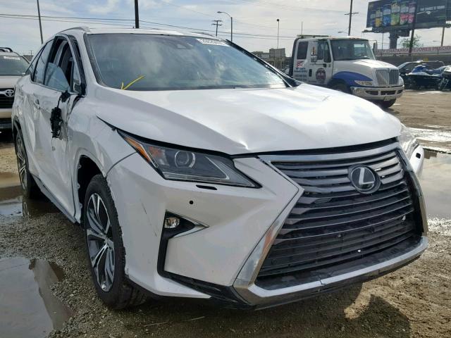 JTJGZKCA3J2000601 - 2018 LEXUS RX 350 L WHITE photo 1