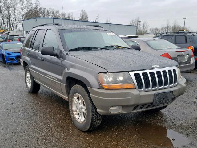 1J4GW48N22C208056 - 2002 JEEP GRAND CHER GRAY photo 1