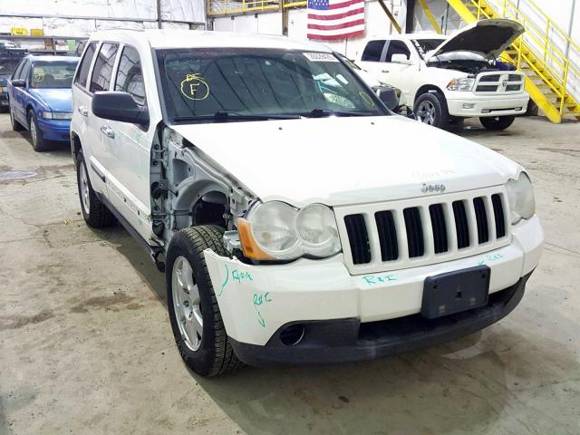 1J8GR48K68C245650 - 2008 JEEP GRAND CHER WHITE photo 1