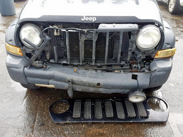 1J4GL38K35W500939 - 2005 JEEP LIBERTY RE BLACK photo 9