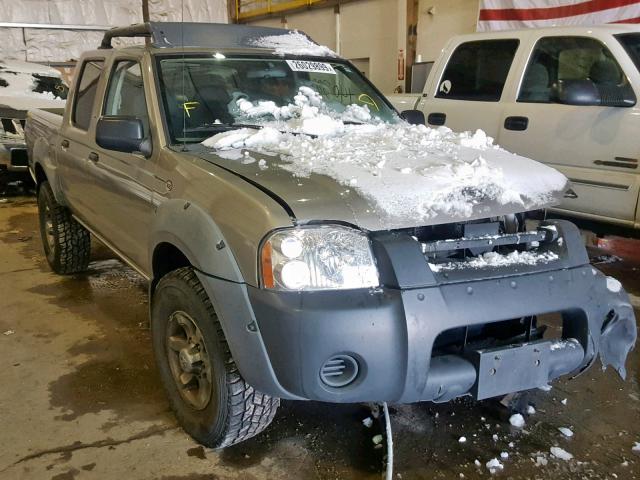 1N6ED27Y01C356916 - 2001 NISSAN FRONTIER C SILVER photo 1