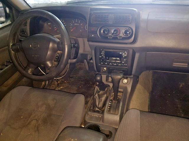 1N6ED27Y01C356916 - 2001 NISSAN FRONTIER C SILVER photo 9