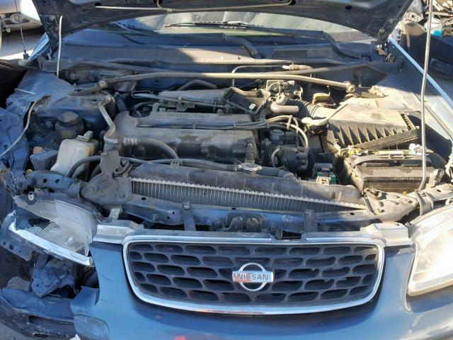 3N1BB51D01L108448 - 2001 NISSAN SENTRA SE BLUE photo 7