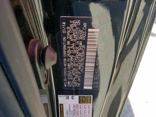 JTKJF5C75E3084128 - 2014 TOYOTA SCION TC ბეჟი ფოტო 10