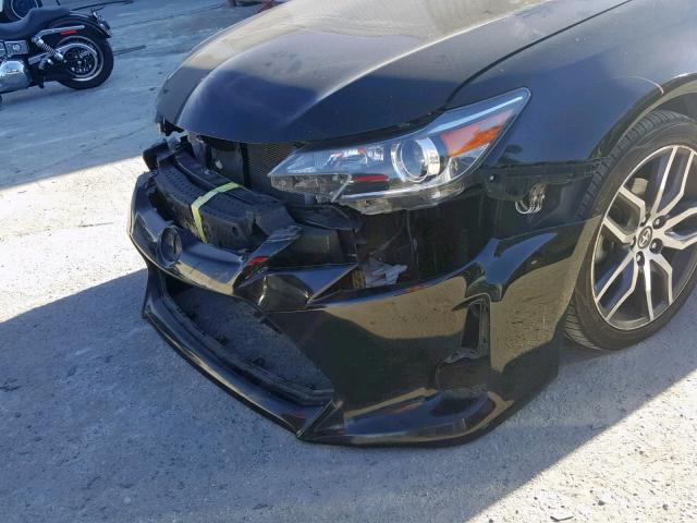 JTKJF5C75E3084128 - 2014 TOYOTA SCION TC ბეჟი ფოტო 9